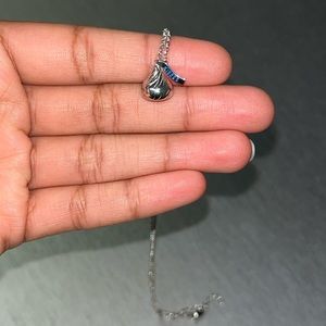 Hershey kiss necklace